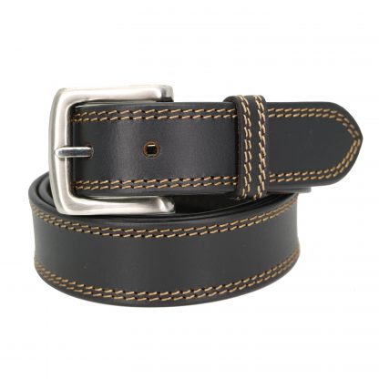 Full Grain Double Stitched Blank Leather Belt