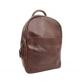Melissia Brown Leather Backpack