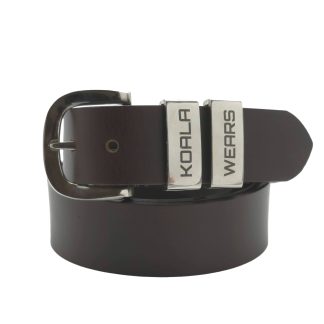 Full Grain Angus Brown Leather Belt